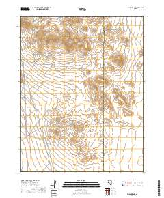 Mud Lake NW 2018 topographic map thumbnail