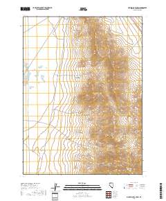 Mud Spring Canyon 2018 topographic map thumbnail
