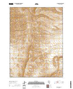 Mule Canyon 2018 topographic map thumbnail