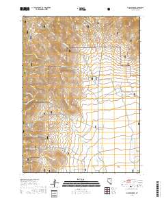 Mullinix Creek 2018 topographic map thumbnail