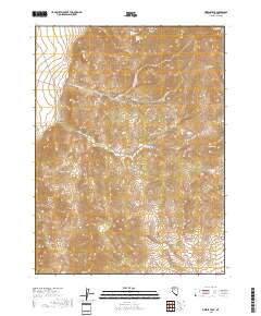 Needle Peak 2018 topographic map thumbnail