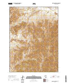 Ninemile Mountain NE 2018 topographic map thumbnail