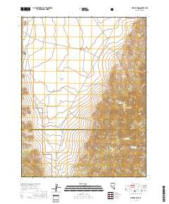 Ninemile Peak 2018 topographic map thumbnail