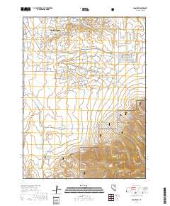 Noon Rock 2018 topographic map thumbnail