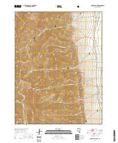 North Schell Peak 2018 topographic map thumbnail