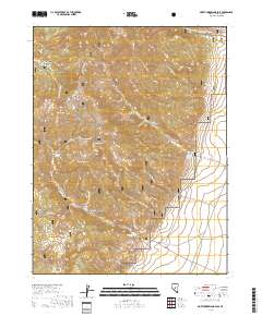 Northumberland Pass 2018 topographic map thumbnail