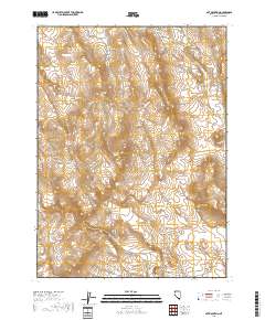 Nut Mountain 2018 topographic map thumbnail