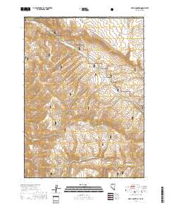 Odell Mountain 2018 topographic map thumbnail