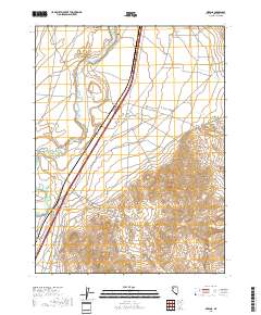 Oreana 2018 topographic map thumbnail