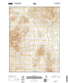 Oreana NW 2018 topographic map thumbnail