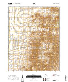 Oreana Spring 2018 topographic map thumbnail