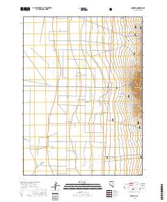 Orovada 2018 topographic map thumbnail