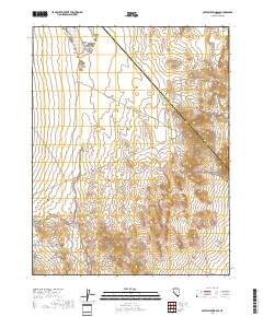 Outlaw Springs SE 2018 topographic map thumbnail