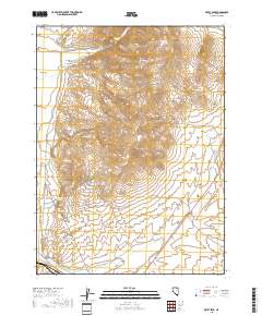 Oxley Peak 2018 topographic map thumbnail