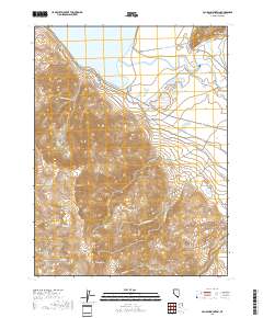 Pah Rah Mountain 2018 topographic map thumbnail