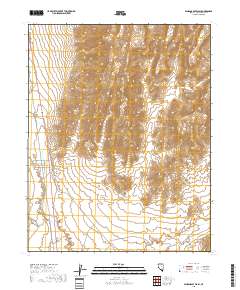 Pahranagat Wash 2018 topographic map thumbnail