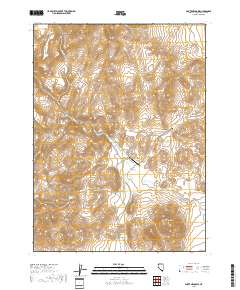 Paiute Meadows 2018 topographic map thumbnail