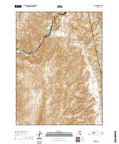 Palisade 2018 topographic map thumbnail