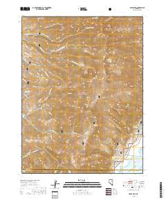 Pearl Peak 2018 topographic map thumbnail