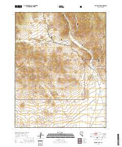 Peavine Ranch 2018 topographic map thumbnail