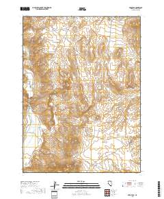 Peko Peak 2018 topographic map thumbnail