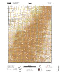 Pilot Peak 2018 topographic map thumbnail