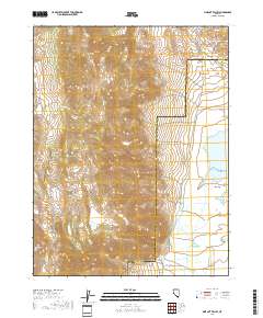 Pine Nut Valley 2018 topographic map thumbnail