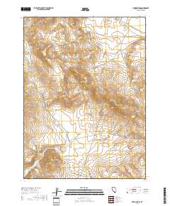 Pinto Springs 2018 topographic map thumbnail