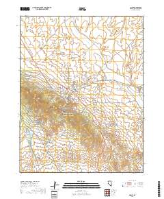 Pioche 2018 topographic map thumbnail
