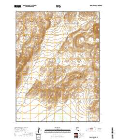 Rodeo Creek NW 2018 topographic map thumbnail