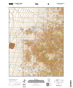 Round Mountain 2018 topographic map thumbnail