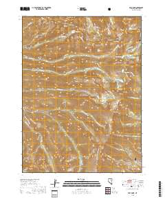 Ruby Dome 2018 topographic map thumbnail