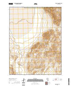 Russell Peak 2018 topographic map thumbnail