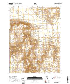 Rye Patch Canyon 2018 topographic map thumbnail