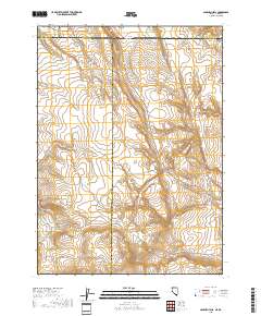 Sage Hen Hills 2018 topographic map thumbnail