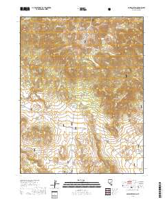 Saulsbury Basin 2018 topographic map thumbnail