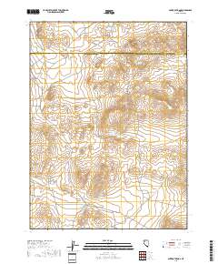 Sawtooth Knob 2018 topographic map thumbnail