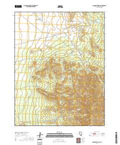 Schoolmarm Basin 2018 topographic map thumbnail