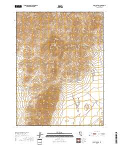 Seven Troughs 2018 topographic map thumbnail