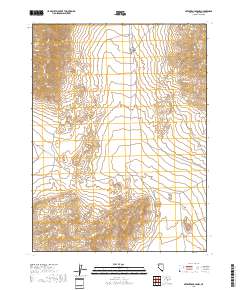 Seven Troughs NW 2018 topographic map thumbnail