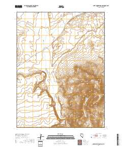 Sheep Creek Range NW 2018 topographic map thumbnail