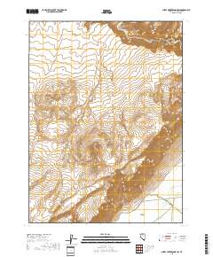 Sheep Creek Range SW 2018 topographic map thumbnail
