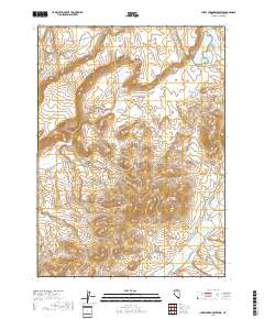 Sheep Creek Reservoir 2018 topographic map thumbnail