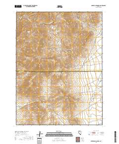 Sheep Ranch Canyon 2018 topographic map thumbnail