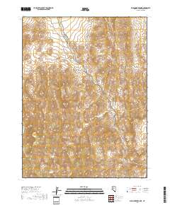 Shoshone Meadows 2018 topographic map thumbnail