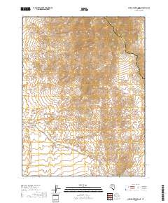 Shoshone Meadows NE 2018 topographic map thumbnail