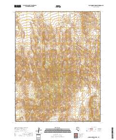 Shoshone Meadows SE 2018 topographic map thumbnail