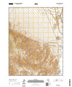 Silver Peak 2018 topographic map thumbnail
