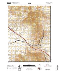Silver Zone Pass 2018 topographic map thumbnail