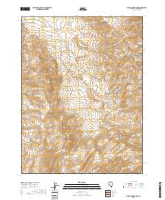 Spanish Springs Peak 2018 topographic map thumbnail